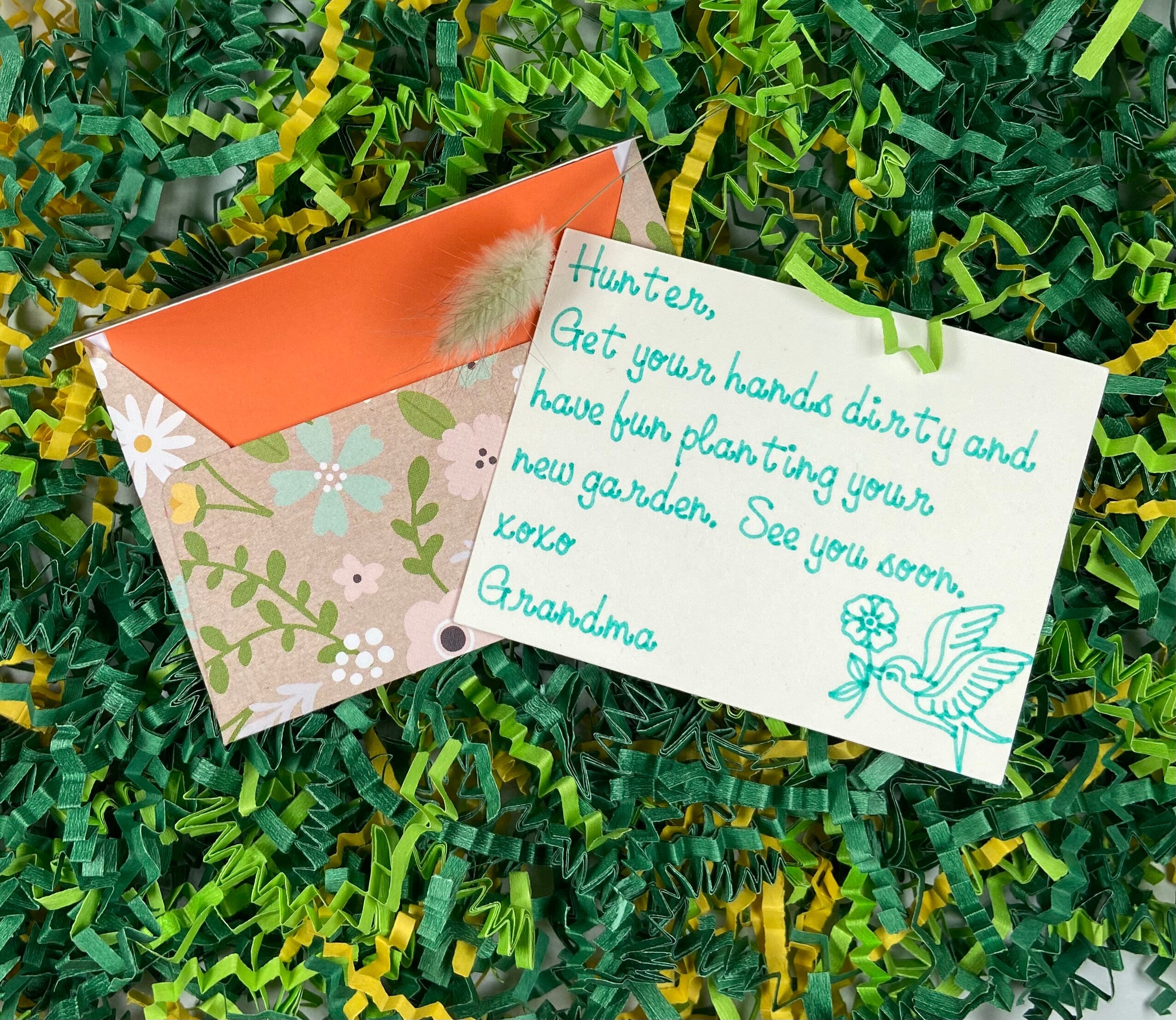 Kids’ Garden Gift Box – Personalized Seed Kit for children