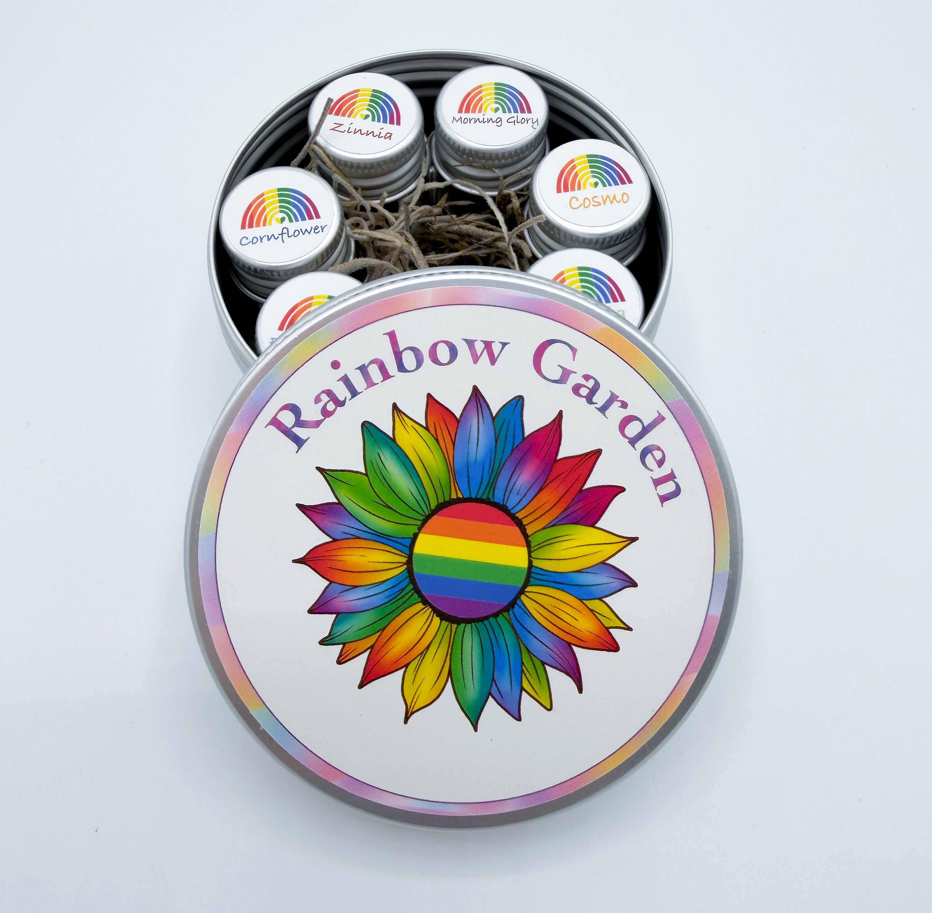 Rainbow Garden Seed Kit – Pollinator-Friendly Flower Seeds for Bees & Butterflies