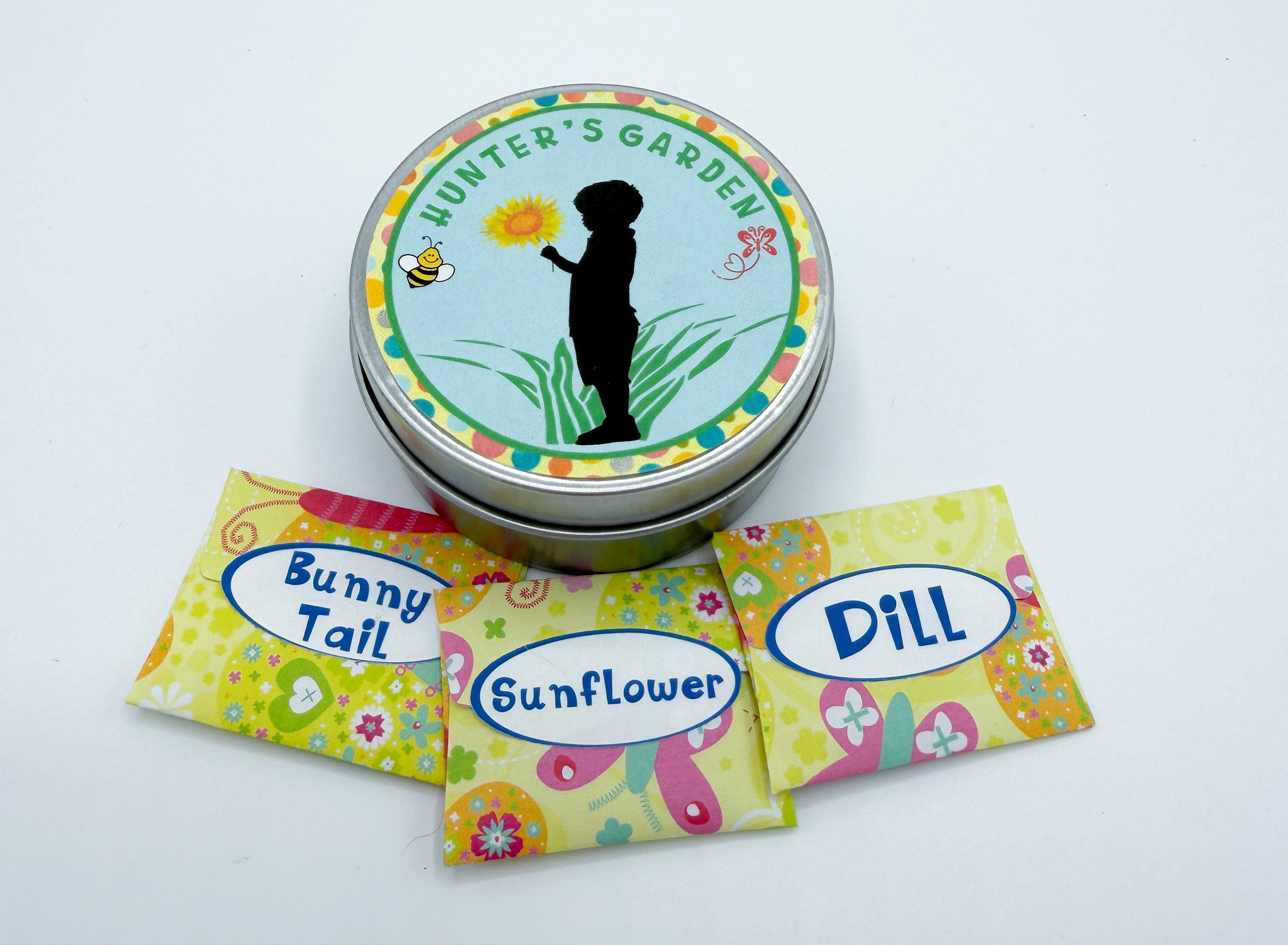 Kids’ Garden Gift Box – Personalized Seed Kit for children