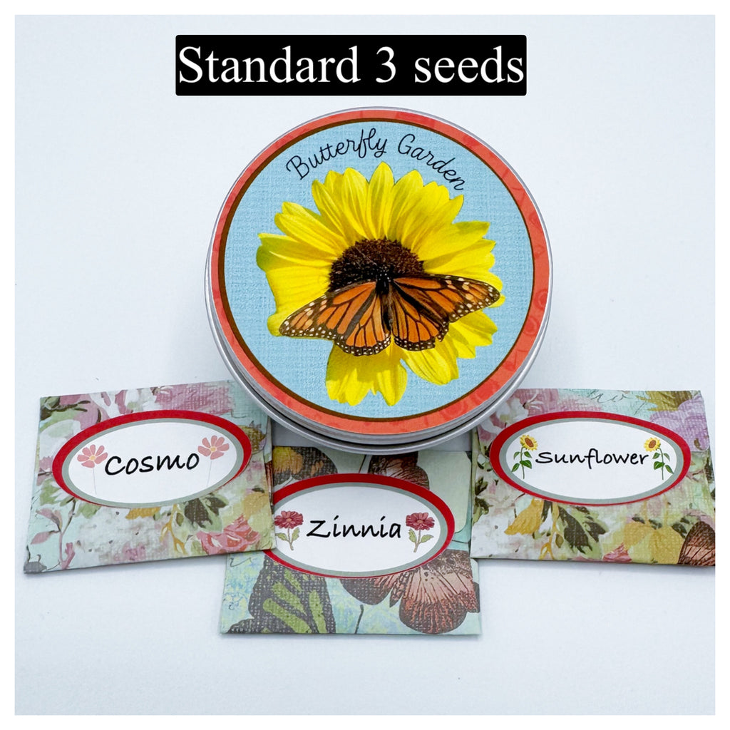 Butterfly Garden Gift Box – Flower Seed Kit with Gloves & Shears