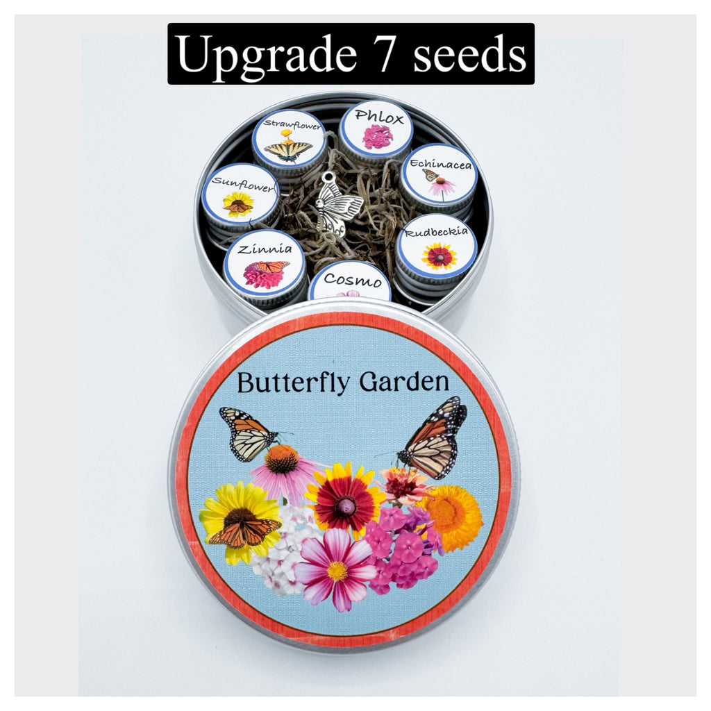 Butterfly Garden Gift Box – Flower Seed Kit with Gloves & Shears