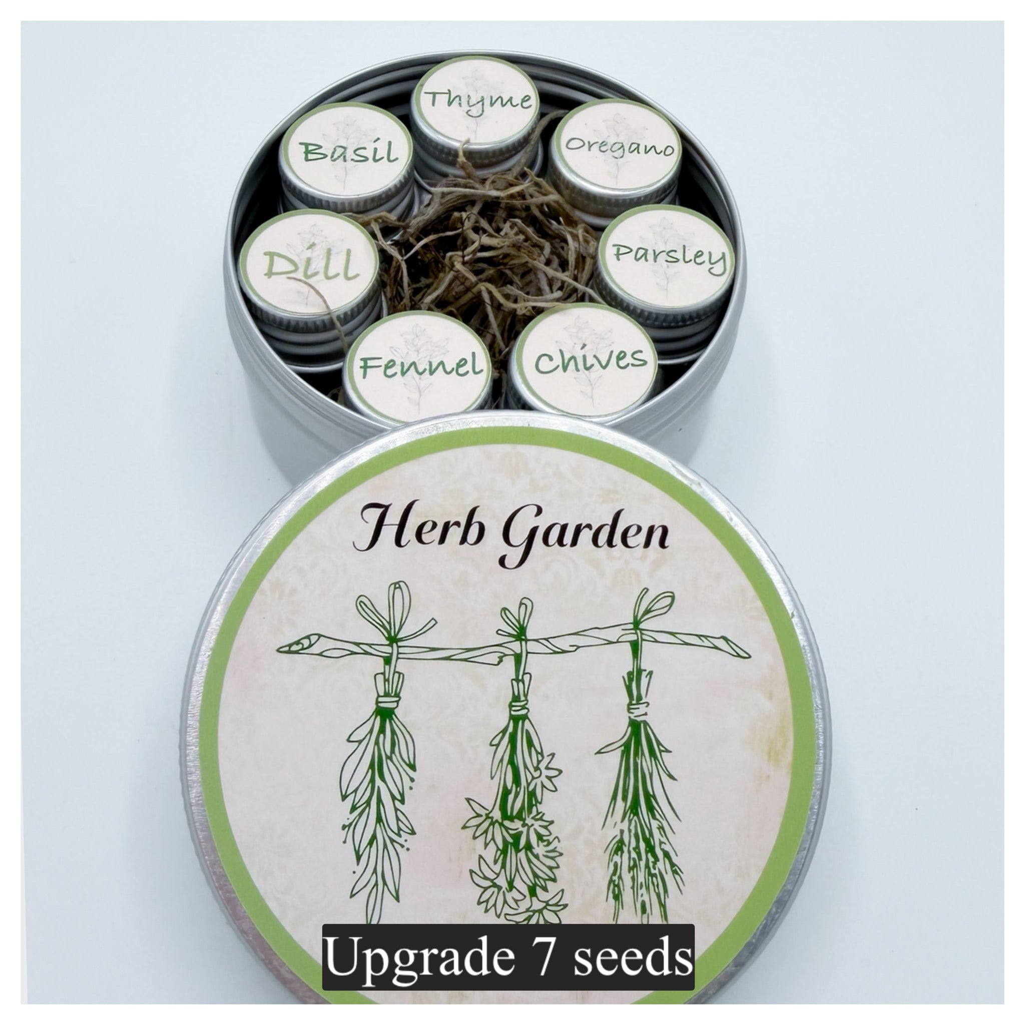 Herb Growing Kit – Seeds, Gloves, and Garden Shears