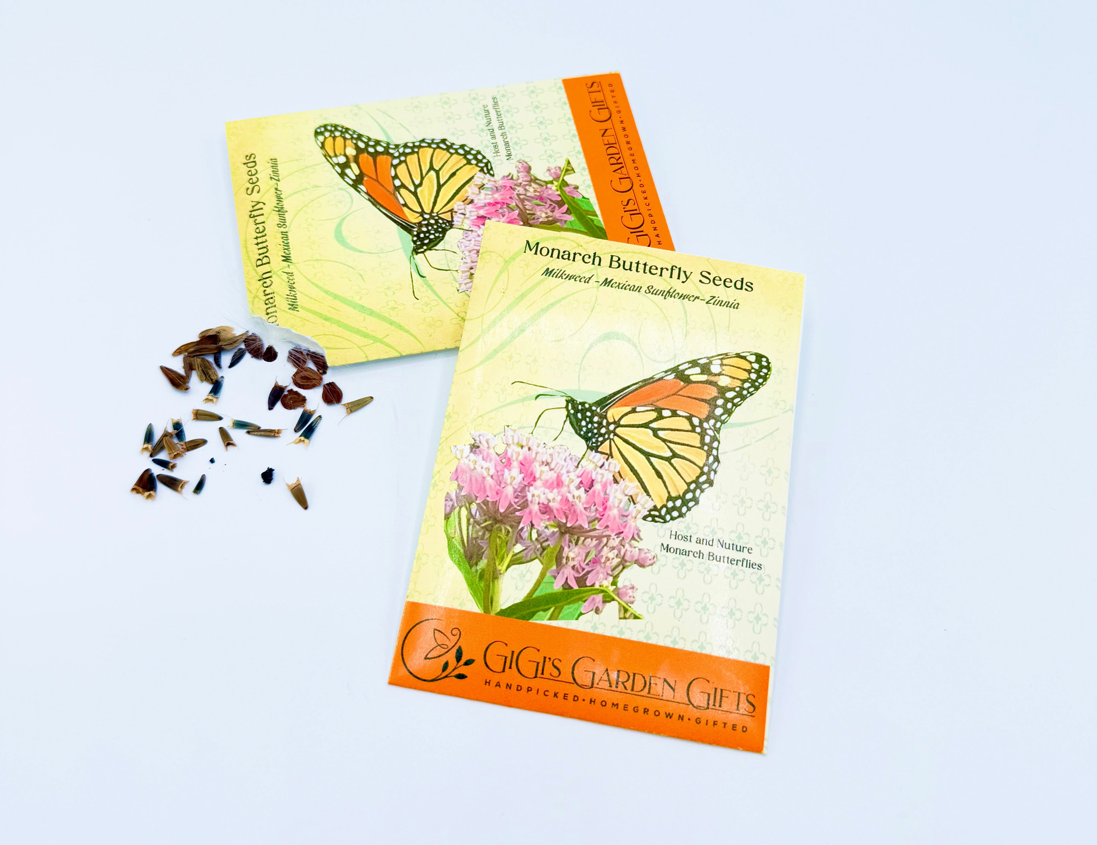 Monarch Butterfly Seed Collection – Milkweed, Zinnia & Mexican Sunflower