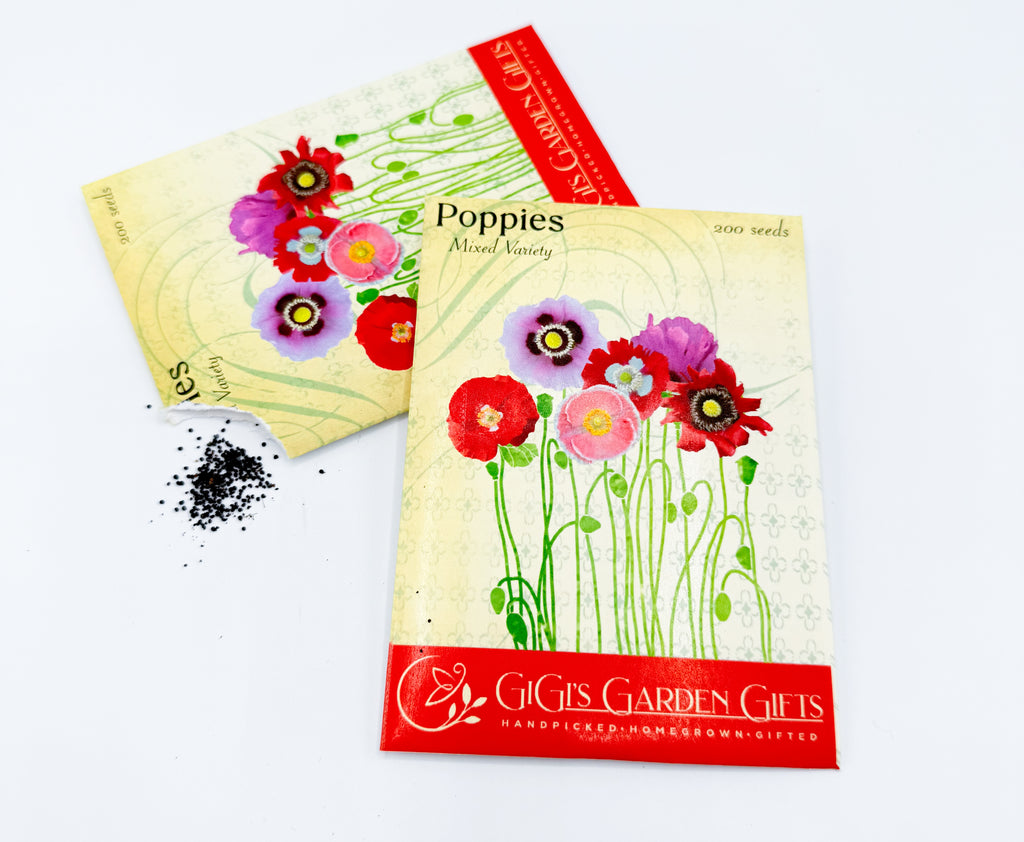 Mixed Poppy Seeds BULK-Random Variety Blend 500+seeds
