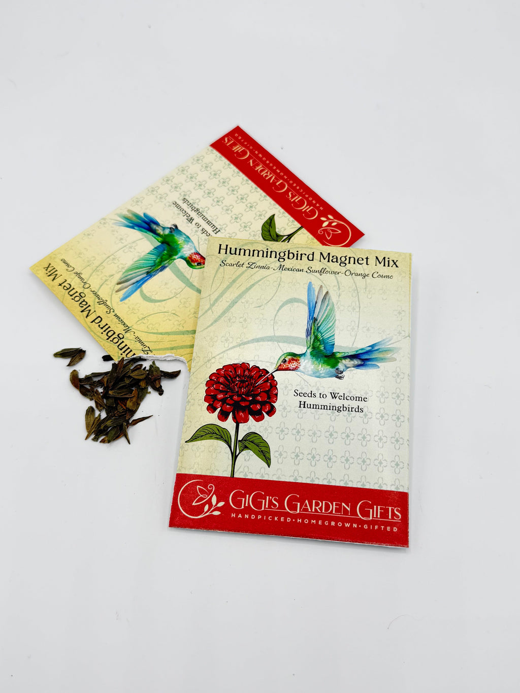 Hummingbird Garden Seed Kit – Mexican Sunflower, Scarlet Zinnia & Orange Cosmos