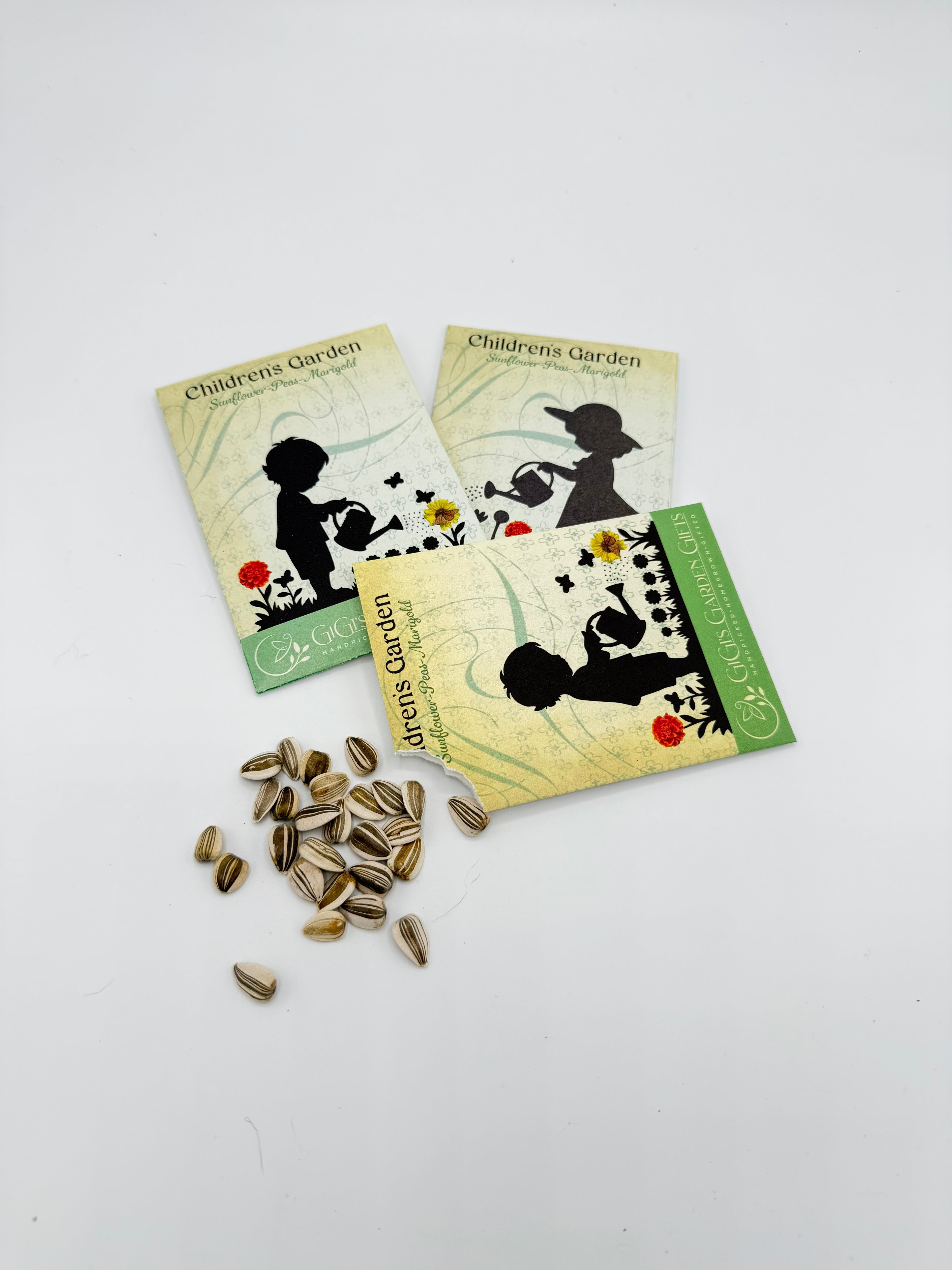 Kids’ Garden Seed Kit – Easy-Grow Peas, Marigolds & Sunflowers