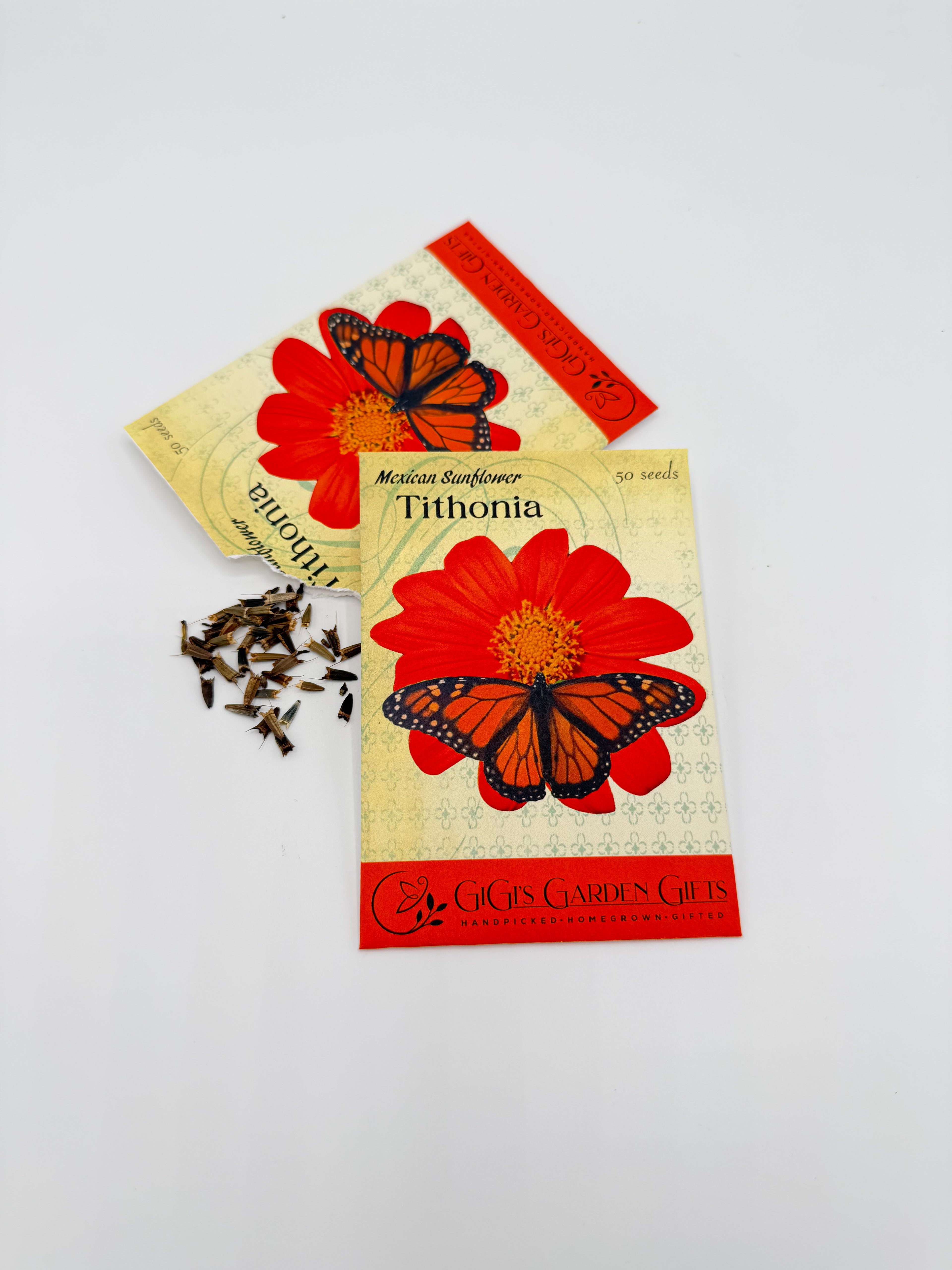 Mexican Sunflower (Tithonia) Seeds – Pollinator & Butterfly Garden Flower