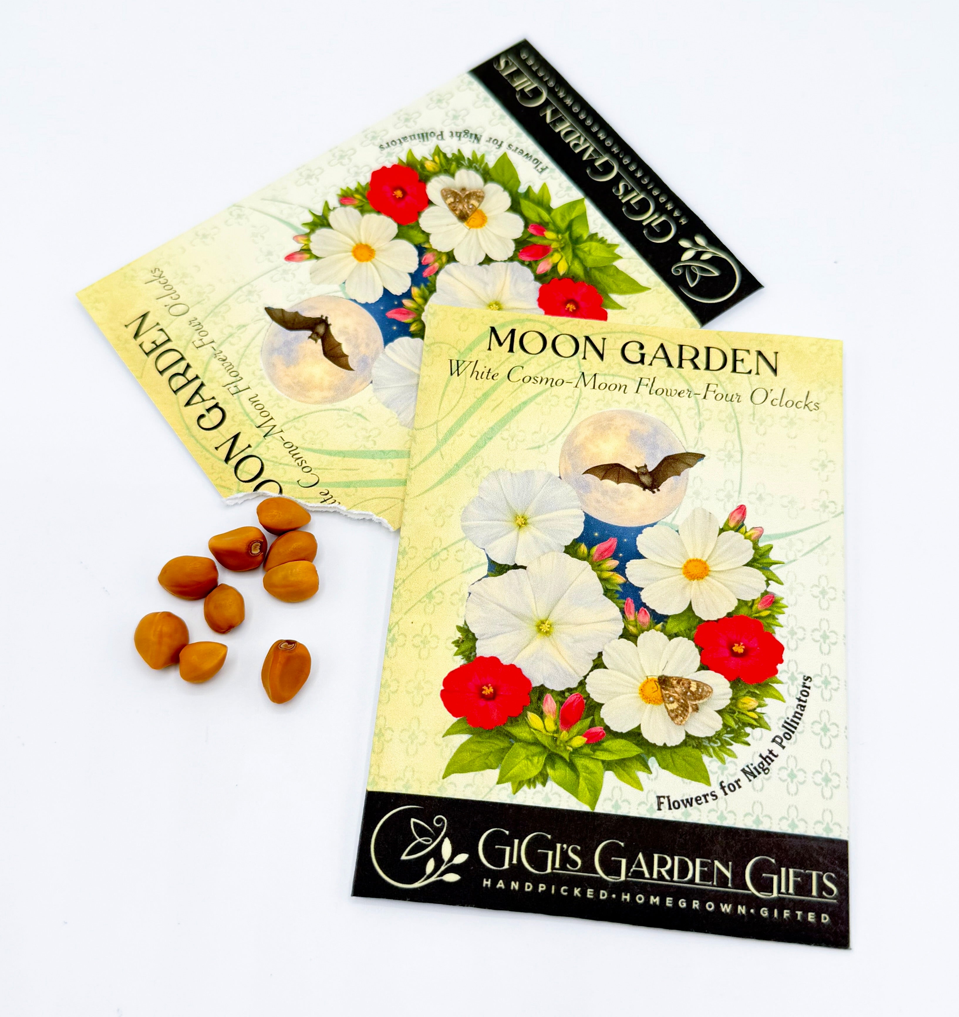 Moon Garden Seed Mix – White Cosmos, Four O’Clocks & Moonflower Seeds