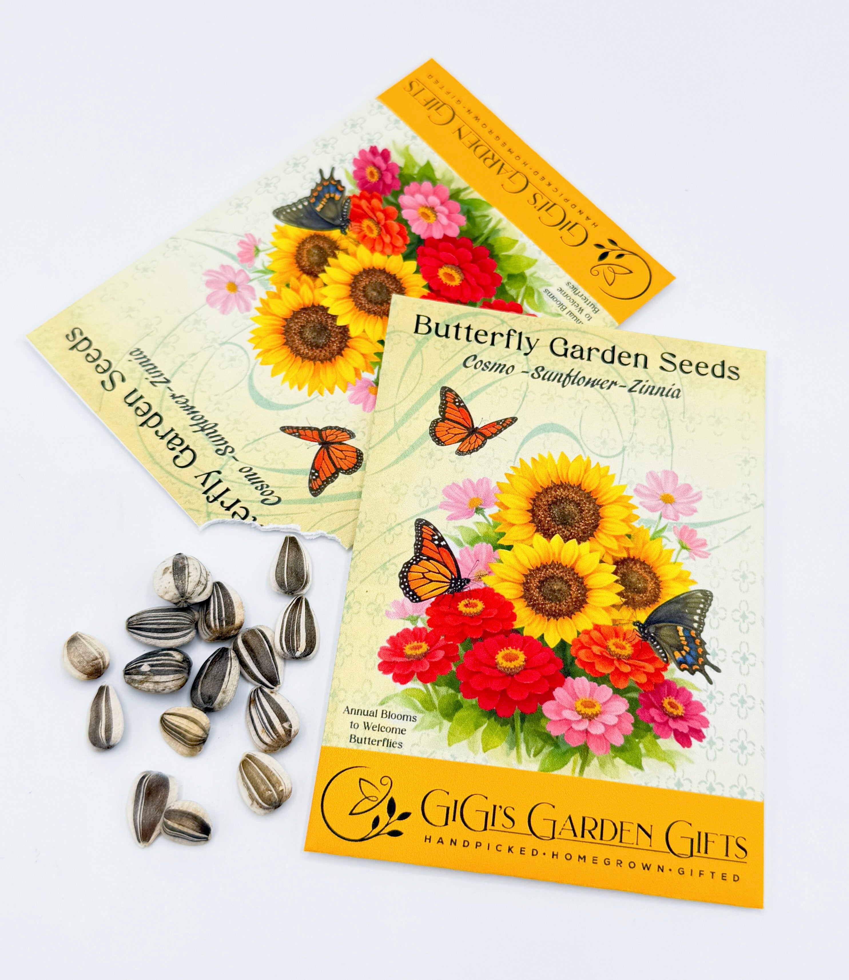 Butterfly Garden Seed Mix – Sunflower, Cosmos & Zinnia Seeds