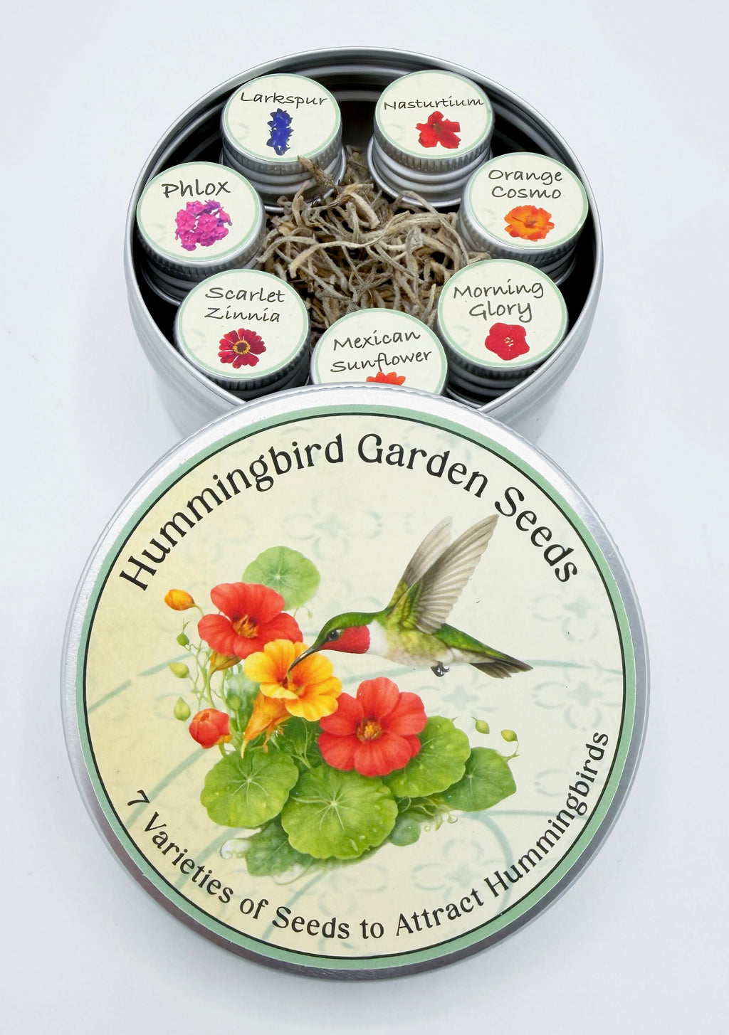 Hummingbird Garden Seed Kit – Attract Birds & Pollinators, Gift for Garden Lovers