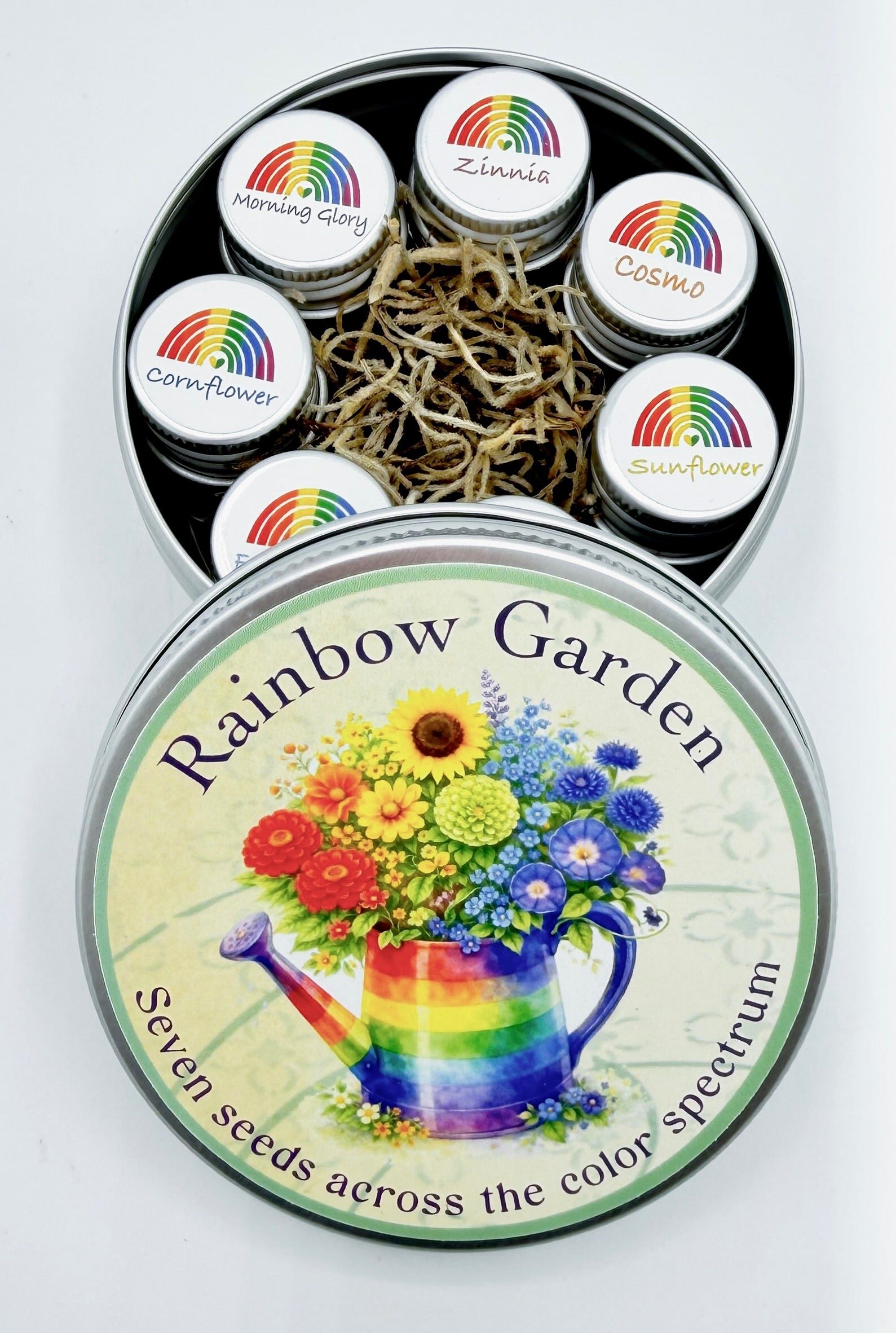Rainbow Garden Seed Kit – Pollinator-Friendly Flower Seeds for Bees & Butterflies