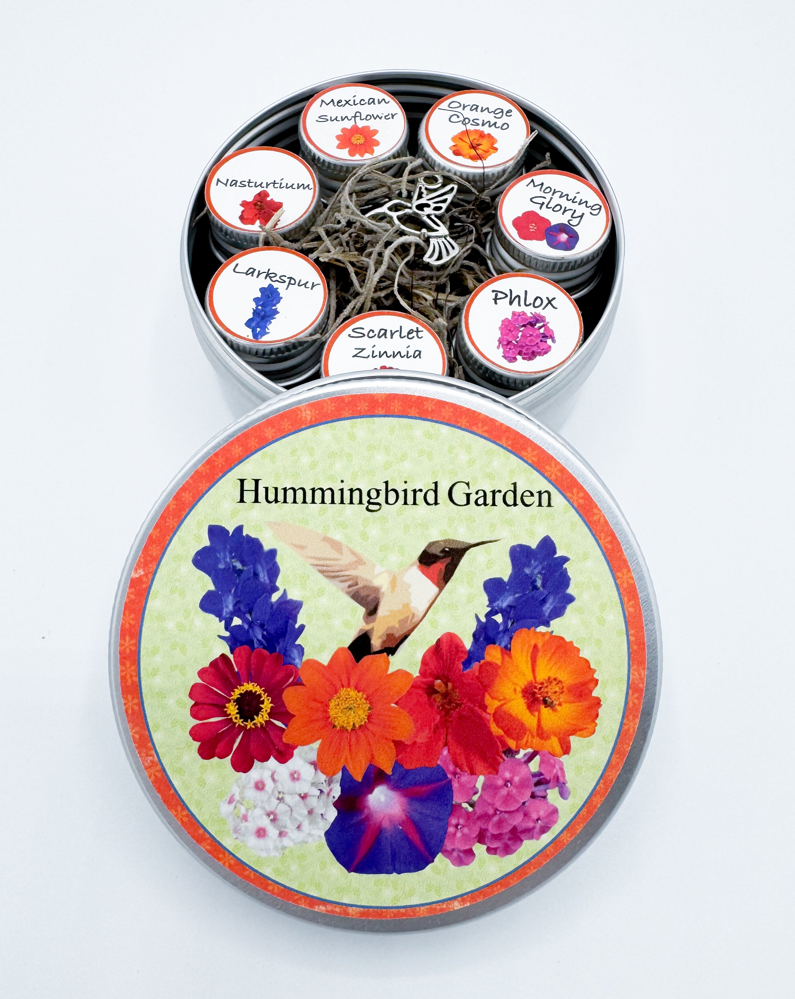 Hummingbird Garden Seed Kit – Attract Birds & Pollinators, Gift for Garden Lovers
