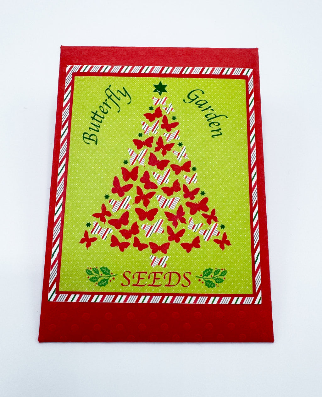 Holiday Garden Gift Kit – Butterfly Gloves with Zinnia, Sunflower & Cosmos Seeds