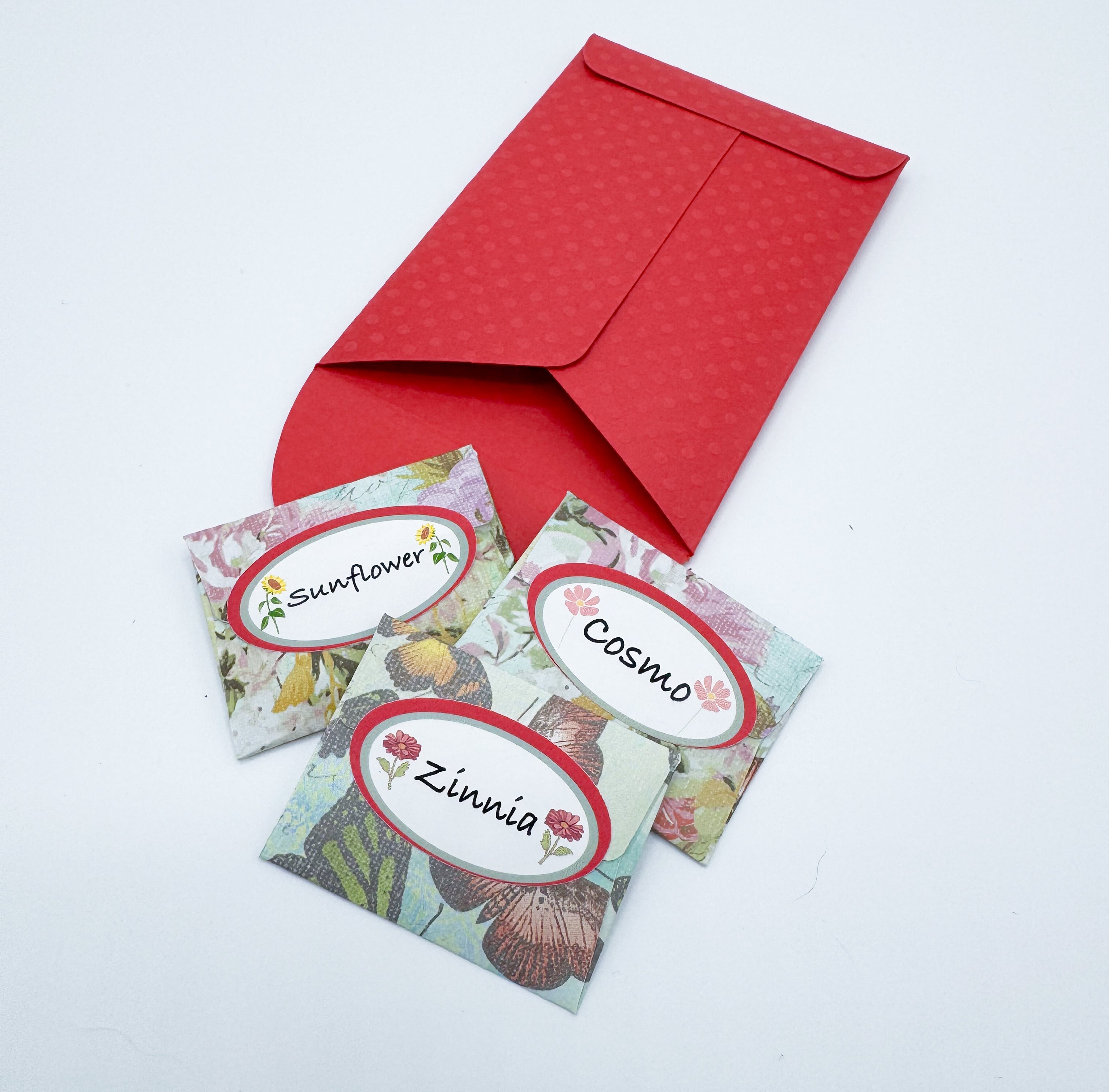 Butterfly Garden Gift Set – Gloves & Flower Seeds for Pollinators, Personalized Gardening Gift