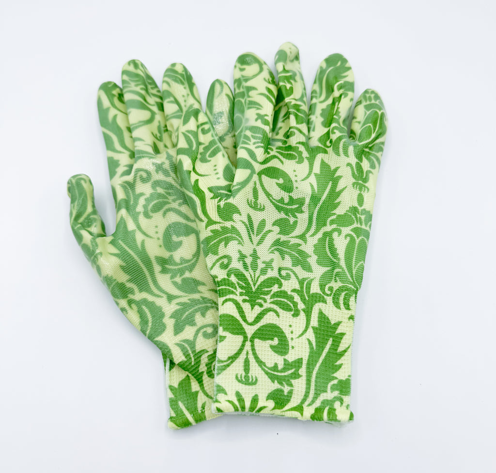 Zinnia Garden Gift Box – Candy Cane Zinnia Seeds, Gloves & Shears