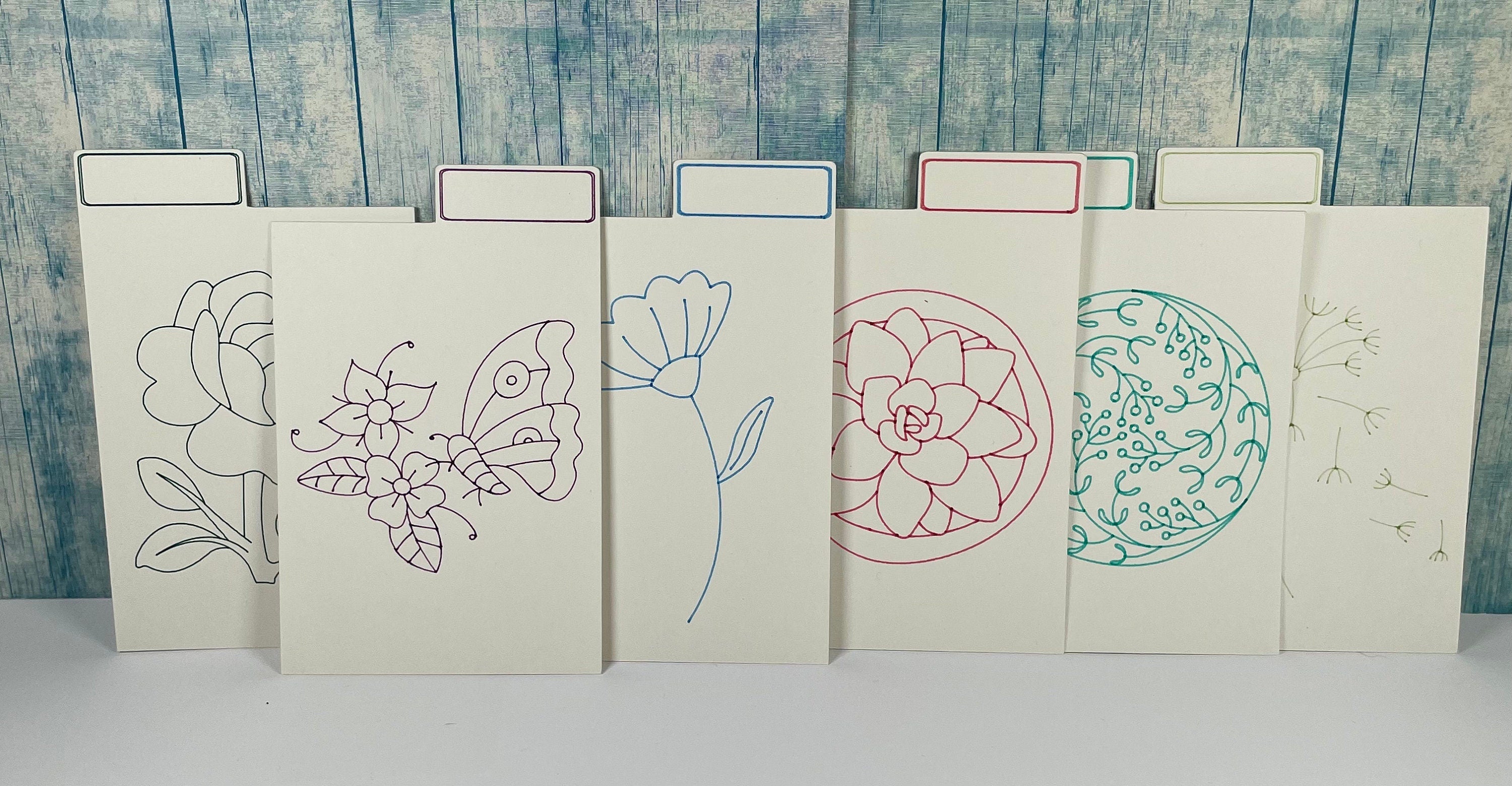 Rustic Pine Wood Seed Oragnizer with Seed Packets & Dividers for Garden Seeds