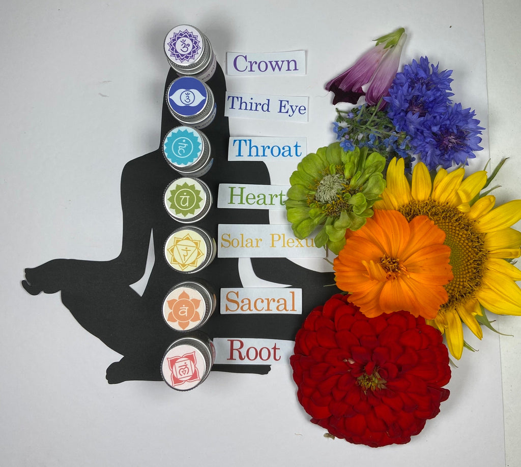 Chakra Flower Seed Tin – Mindful Gardening Gift for Yoga & Meditation Lovers