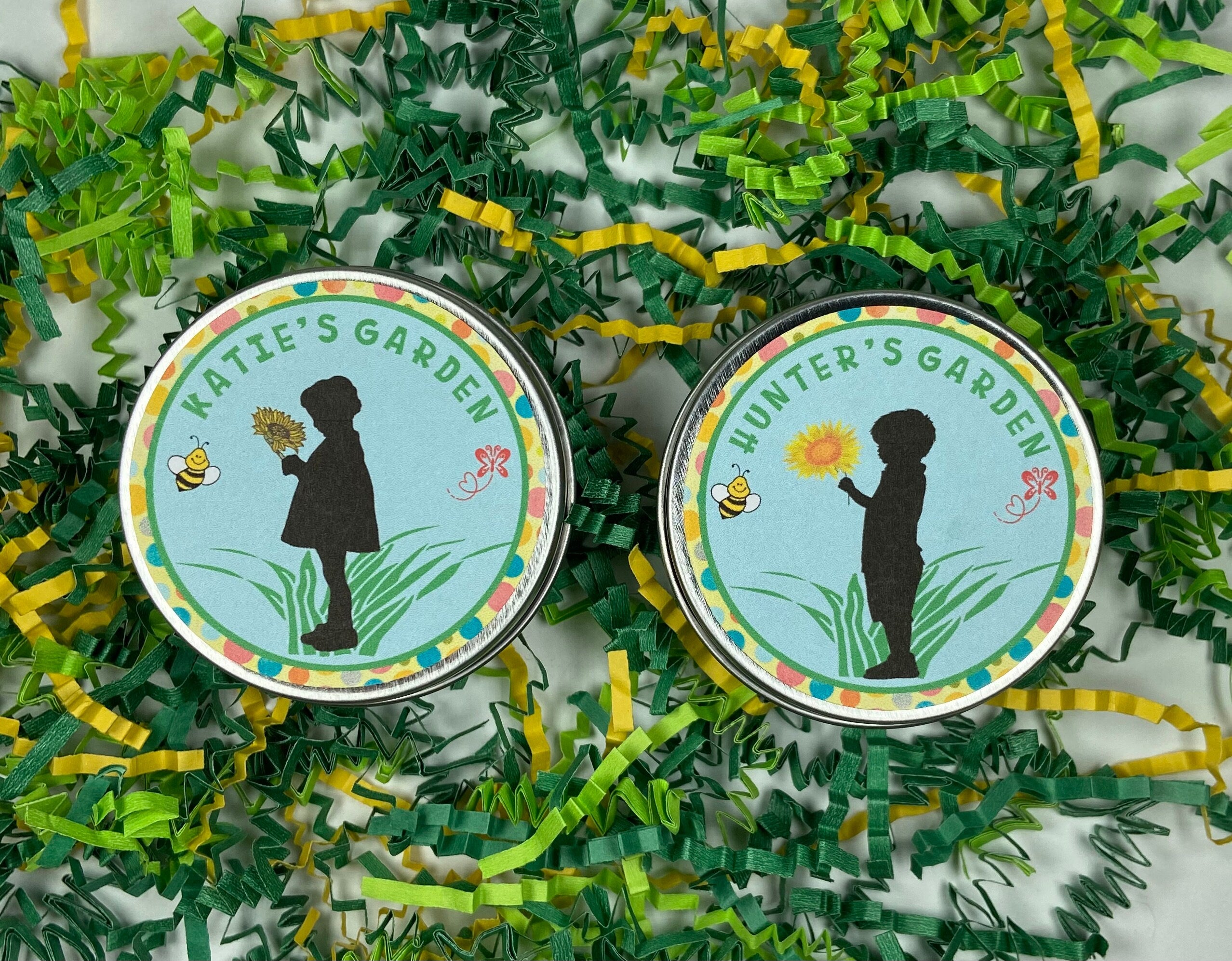 Kids’ Garden Gift Box – Personalized Seed Kit for children